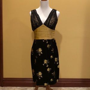 Black cocktail dress